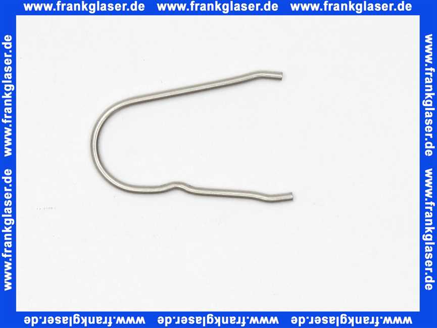 87161065490 Buderus Haltefeder 13mm (1x)