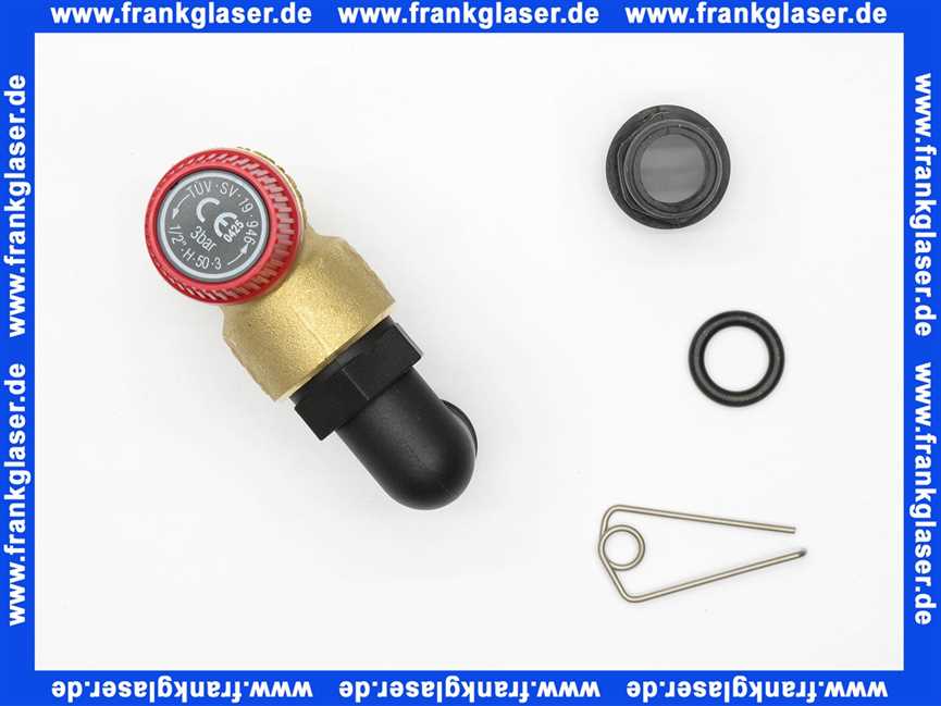 87174010350 Buderus Sicherheitsventil mit Steckanschluß