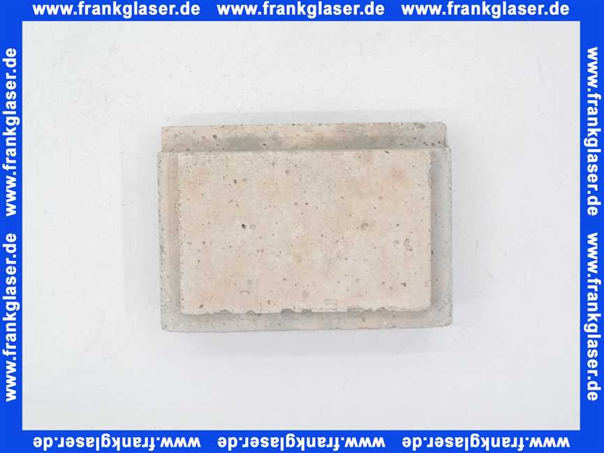 87182208640 Buderus Schamottstein hinten L136mm