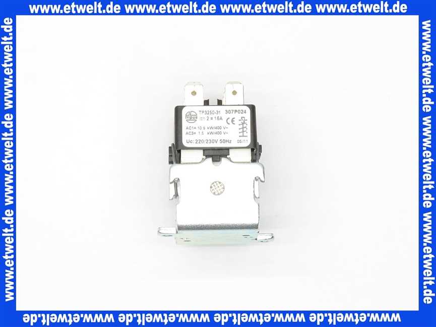 87185706990 Buderus Kleinschütz 220 V 50 HZ 3 S 1 Ö E3250