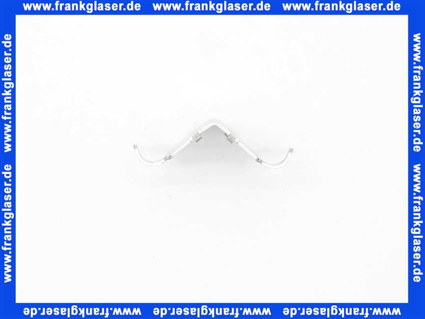 87185707090 Buderus Halteblech für Anlegefühler