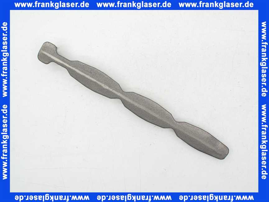 87185708410 Buderus Heizgaslenkplatte für 28kW Kessel mit 4 Gliedern