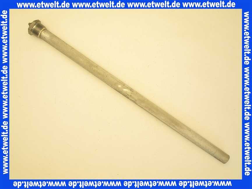 87185715800 Buderus Magnesiumanode kpl 33x700mm 1 1/4