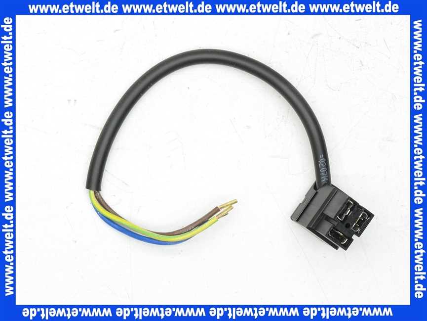 8718579350 Buderus Kabel f Zündeinrichtung