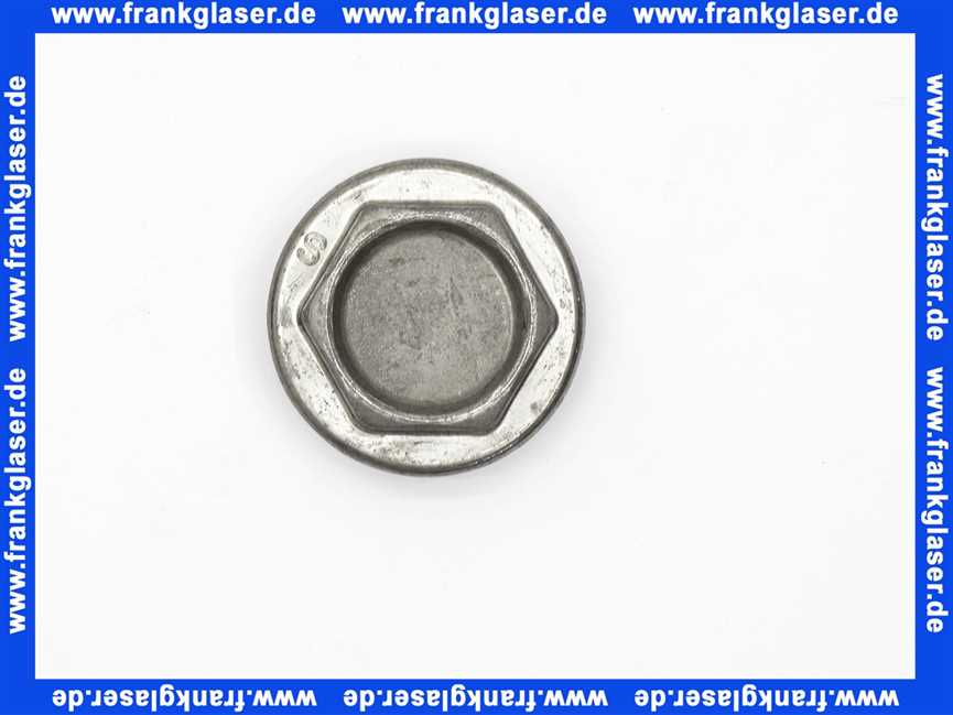 8718584327 Buderus Blindstopfen G1 1/4 li Geschm Ausf