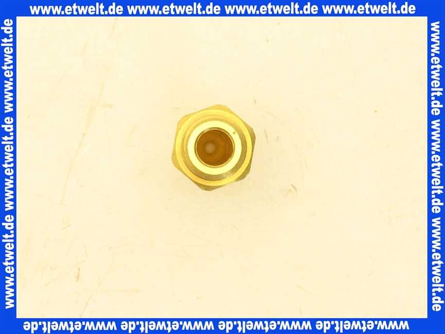 8718584463 Buderus Hauptgasd 2,30 Bohrung SW16 48lg