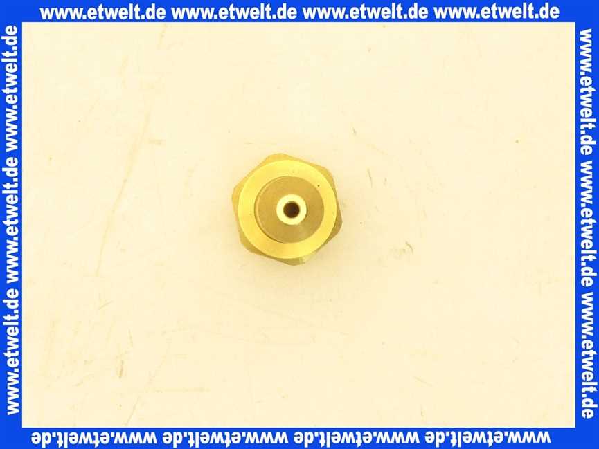 8718584463 Buderus Hauptgasd 2,30 Bohrung SW16 48lg