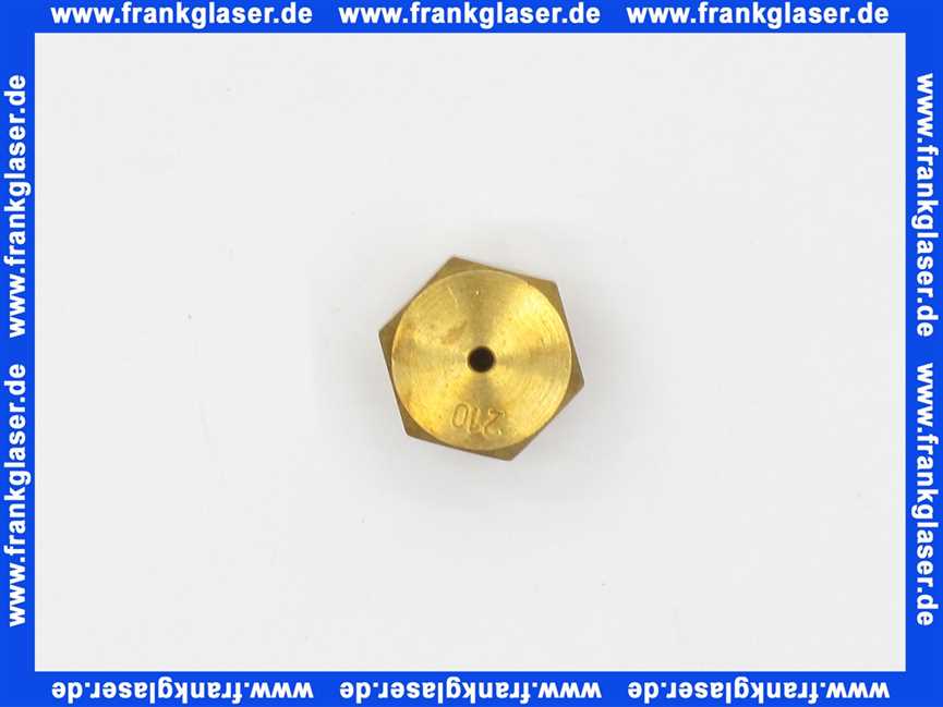 8718584616 Buderus Hauptgasdüse d: 2,10 SW16 16lg