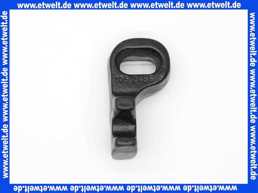 8718584635 Buderus Scharnier lackiert