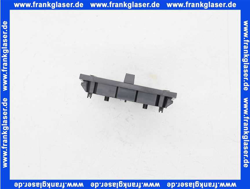 8718585350 Buderus Frontplatte CM431 schwarz m. Bedruck.eve