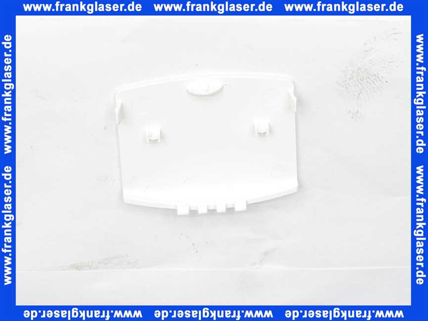 8718585353 Buderus Abdeckklappe MEC2 neutral weiss