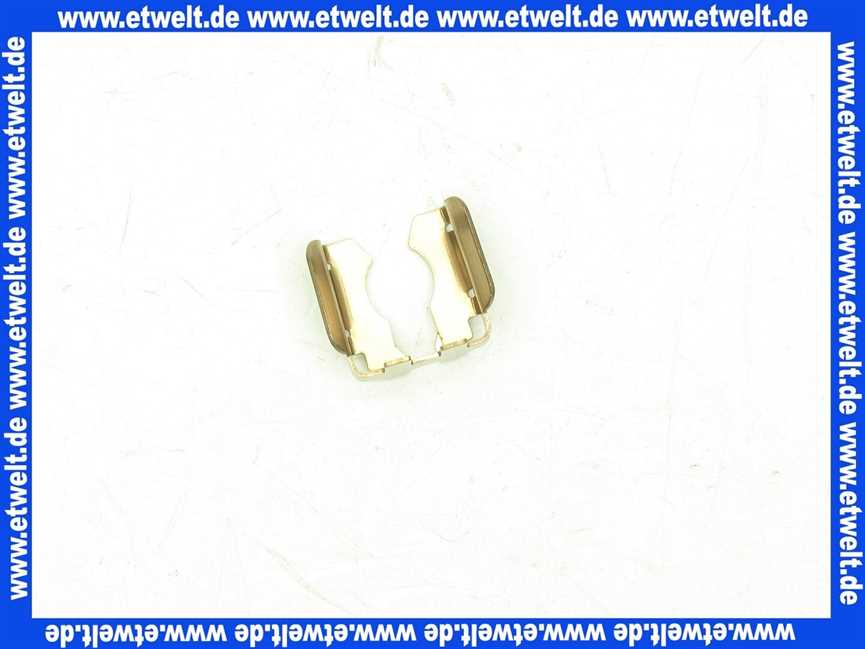 8718586297 Buderus Halteclip BEV BM