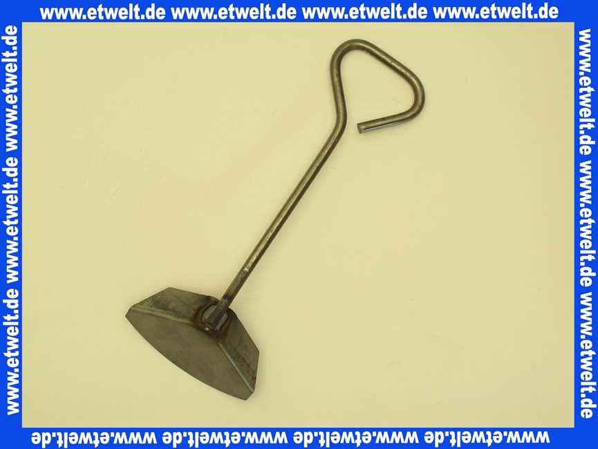 8718589725 Buderus Reinigungskratze