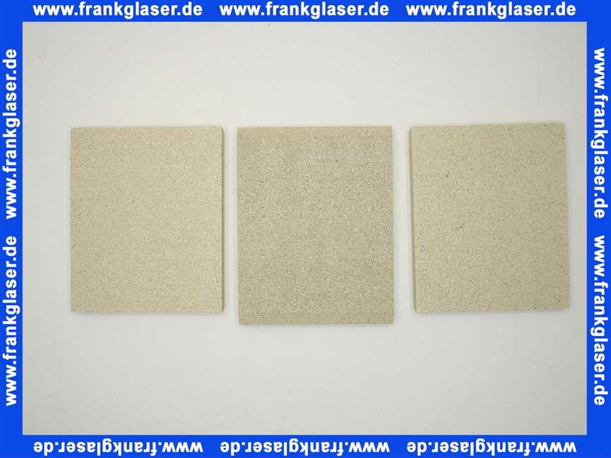 8718590736 Buderus Set Brennraumauskleidung oben