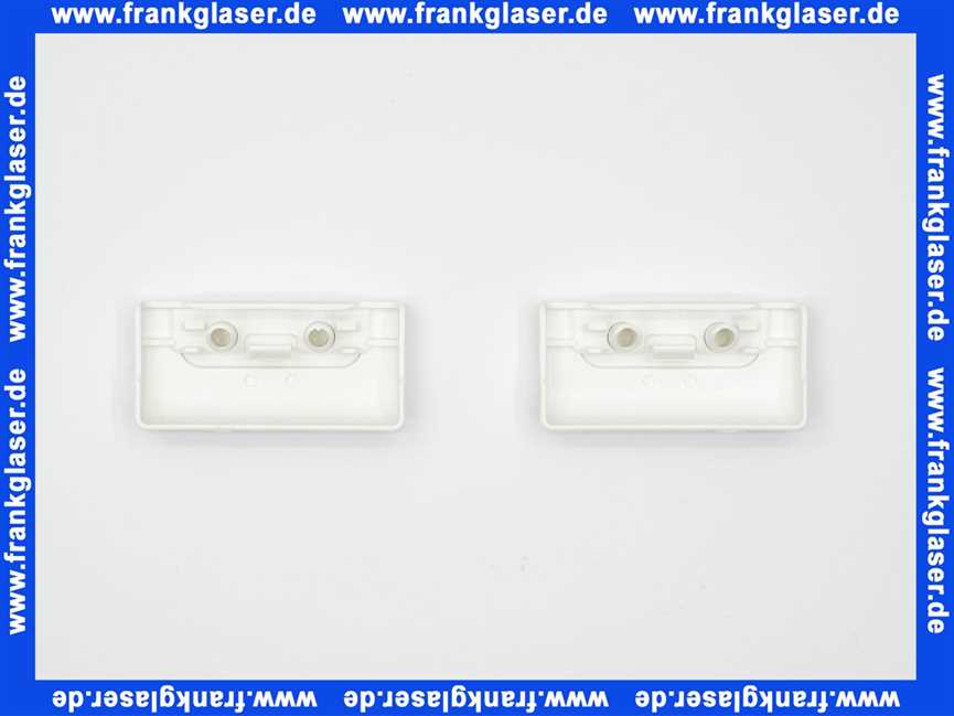 8718593252 Buderus Kunststoffecke zu Heizkörper Abdeckung für TYP 11 / 21 Farbe RAL9016 (2x)