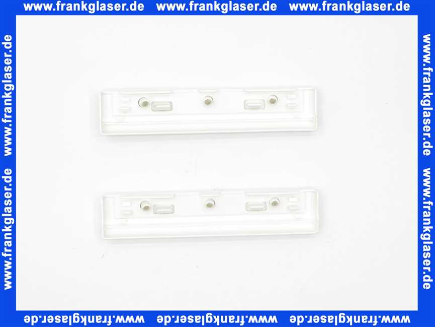 8718593254 Buderus Kunststoffecke für Heizkörper Abdeckung Typ Abdeckg. 33 RAL9016 (2x)