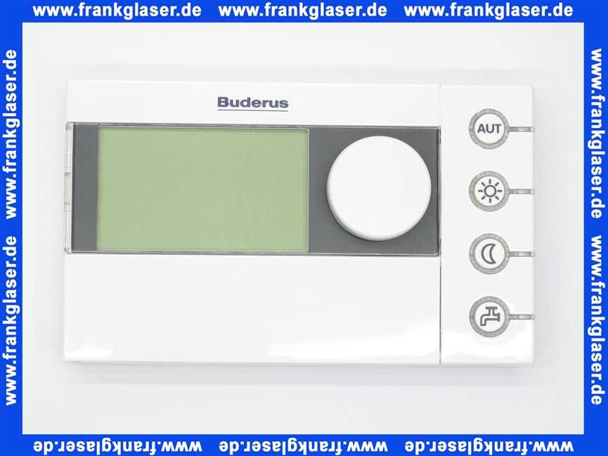 8718593305 Buderus Bedieneinheit RC35*1 EMS V4