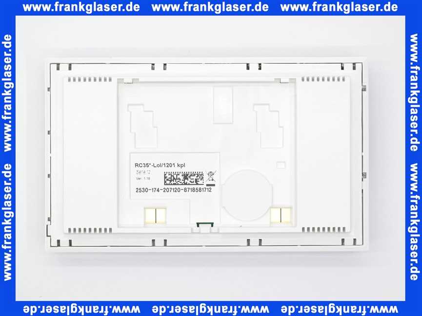 8718593305 Buderus Bedieneinheit RC35*1 EMS V4
