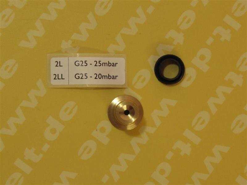 8718601943 Buderus Gasdüse 15kW (G25)