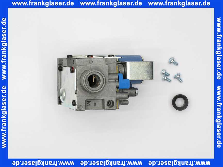 8718601950 Buderus Gasarmatur mit Dichtung