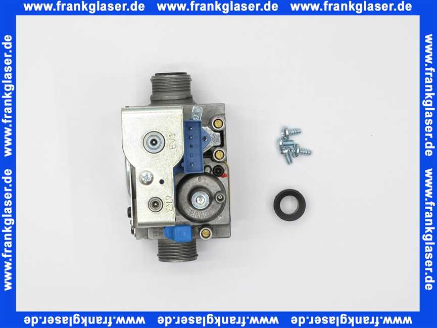 8718601950 Buderus Gasarmatur mit Dichtung