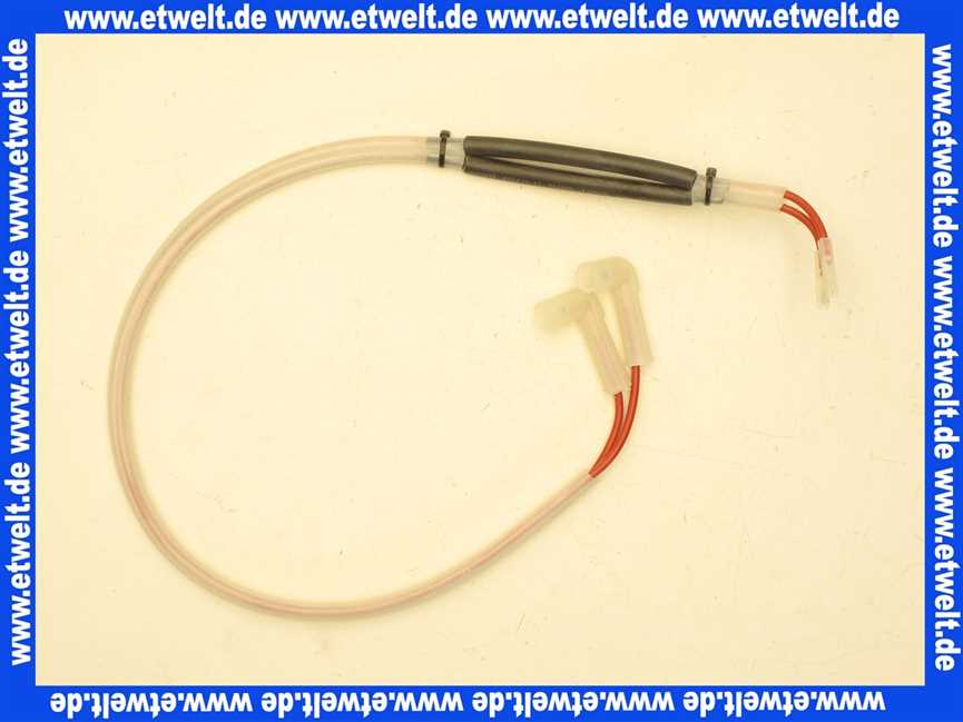 87186443870 Buderus Zündkabel
