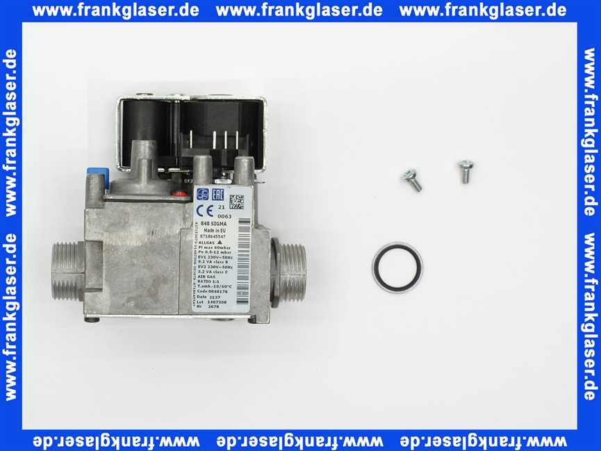 Buderus Gasarmatur 87186455470