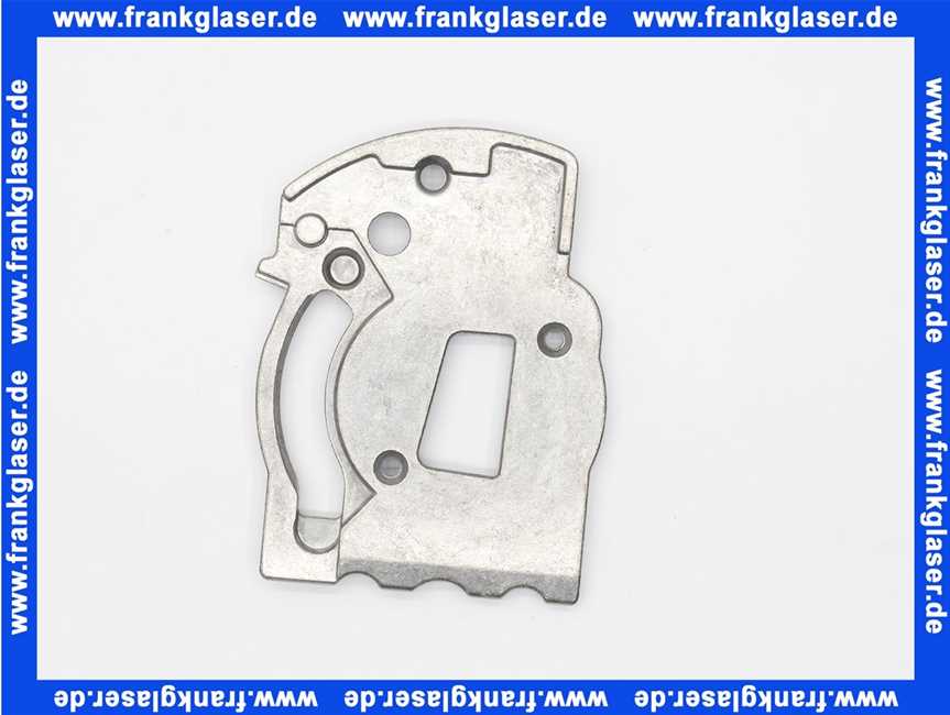 87186601760 Buderus Anschlussplatte