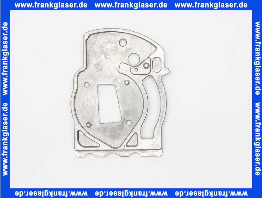 87186601760 Buderus Anschlussplatte