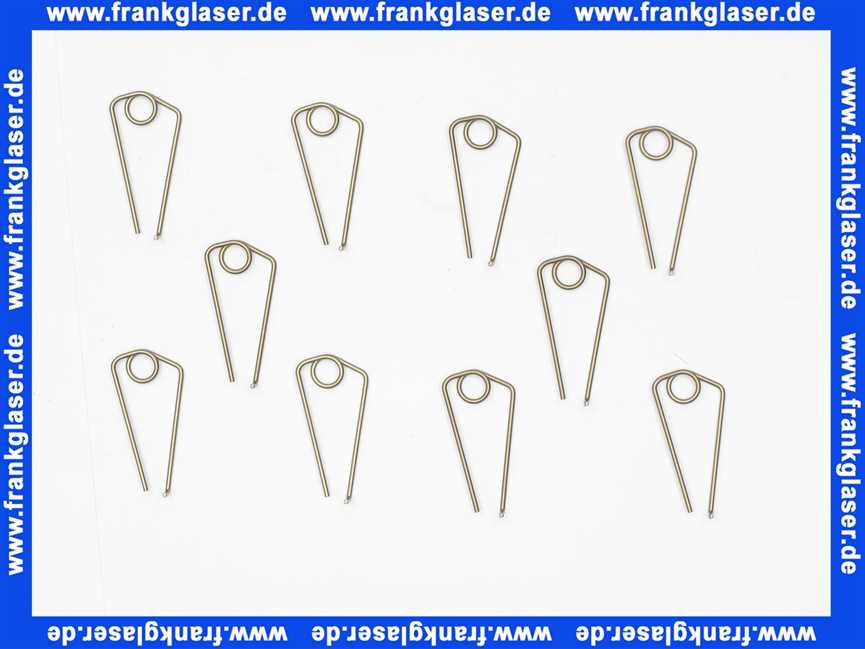 87186846990 Buderus Haltefeder 18 mm