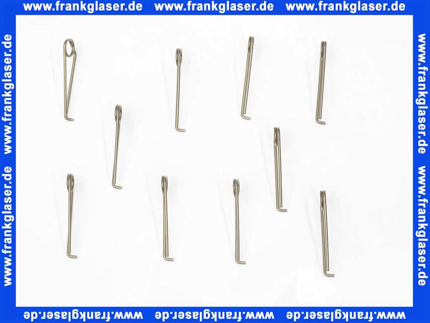 87186846990 Buderus Haltefeder 18 mm