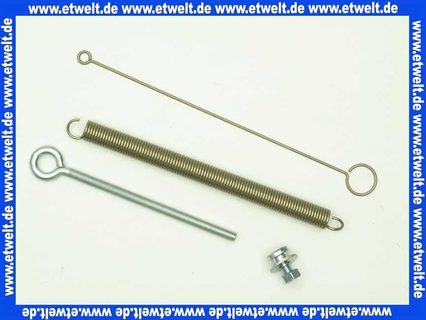87187006140 Buderus Zugfeder kpl