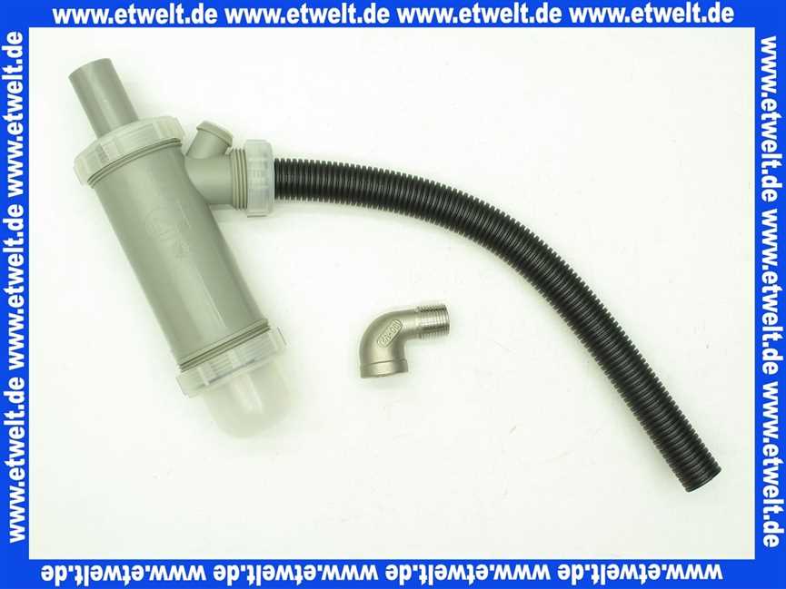 87377013940 Buderus Kondensatablauf