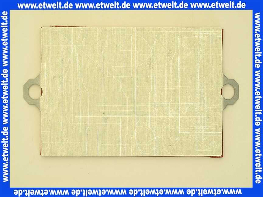 87381243860 Buderus Dichtungs-Set