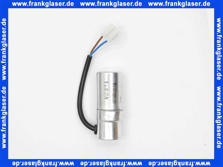 8738710638 Buderus Kondensator 8uF