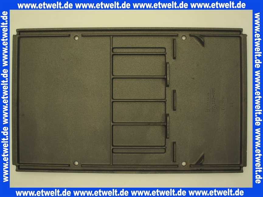 87388000230 Buderus Rückwand H205/H206/H207