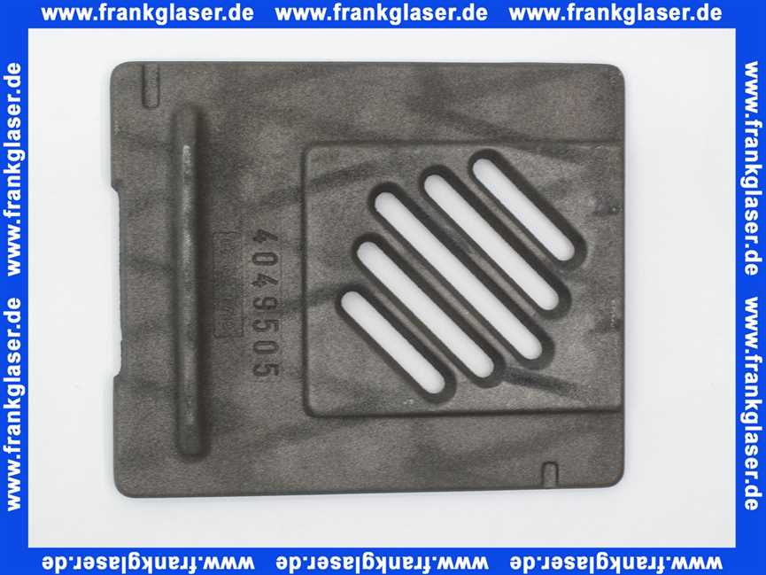 87388000770 Buderus Einlegeplatte H106