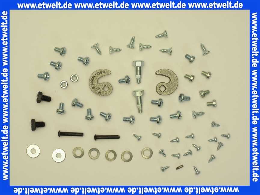 87388000960 Buderus Befestigungsteile Satz ÖH 1,21 Brenner