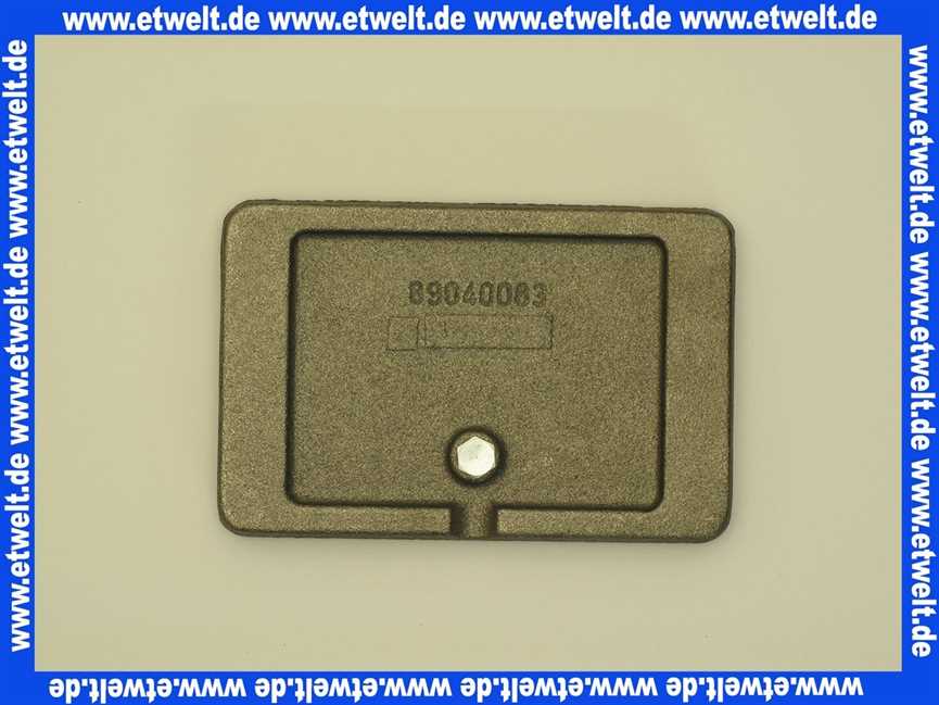 87388001790 Buderus Anheizschieber H107-H307