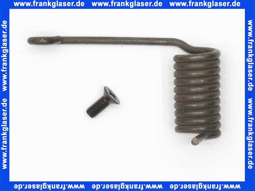 87388001930 Buderus Feder KA306-14, links