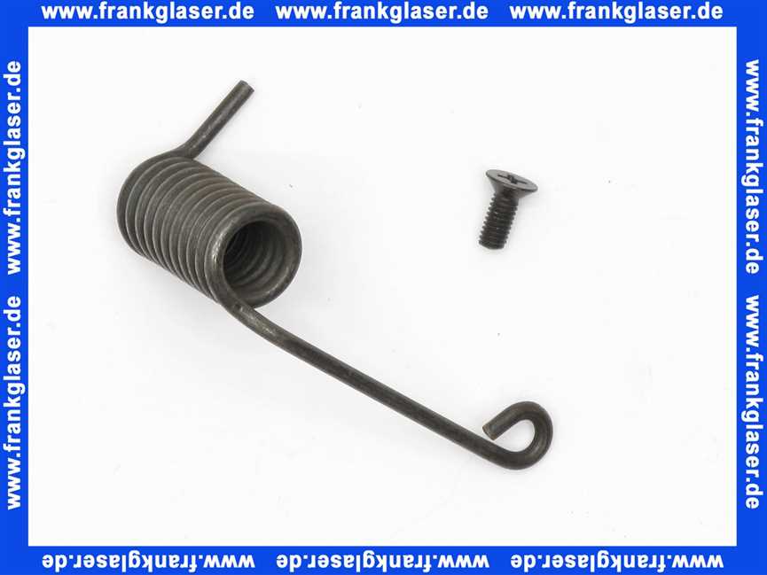 87388001930 Buderus Feder KA306-14, links