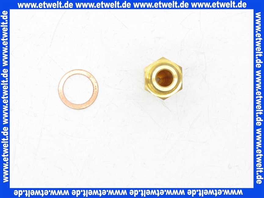 87388002120 Buderus Hauptgasdü A 1,90 Bohru Sw16 48lg