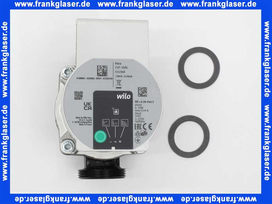 Buderus Pumpe Para 25-130/7-50/SC 12H 8738806741