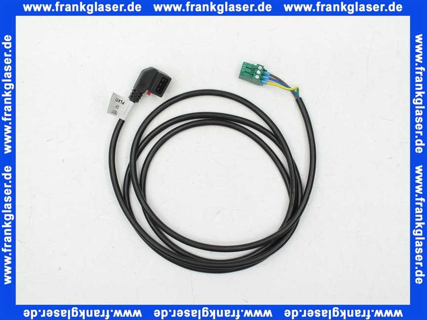 Buderus Kabel Para Stecker grün 2.0m 8738806743