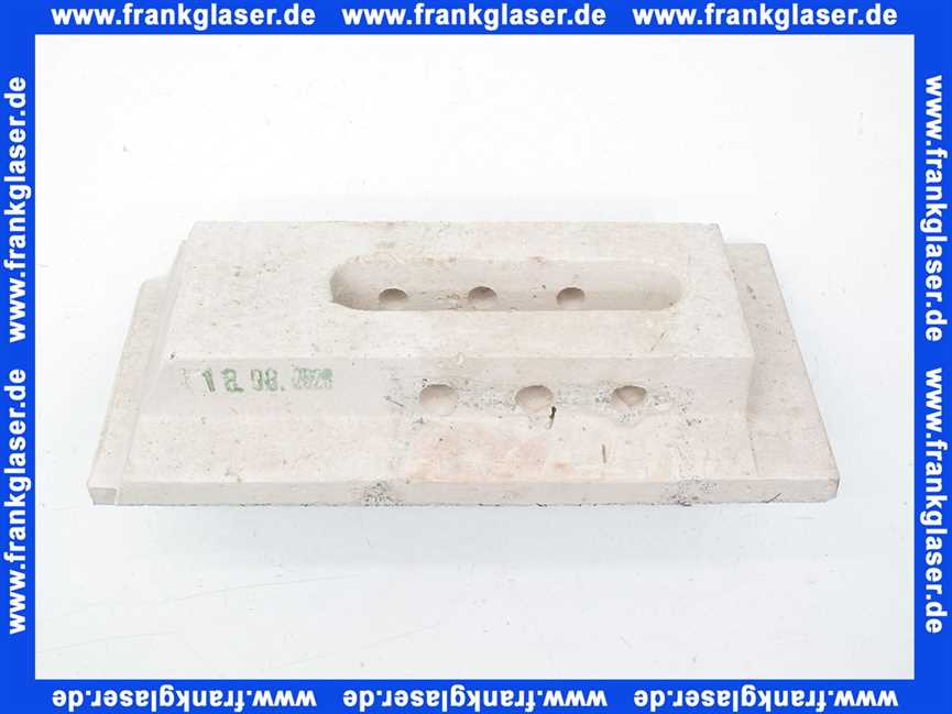 87399303950 Buderus Schamottstein