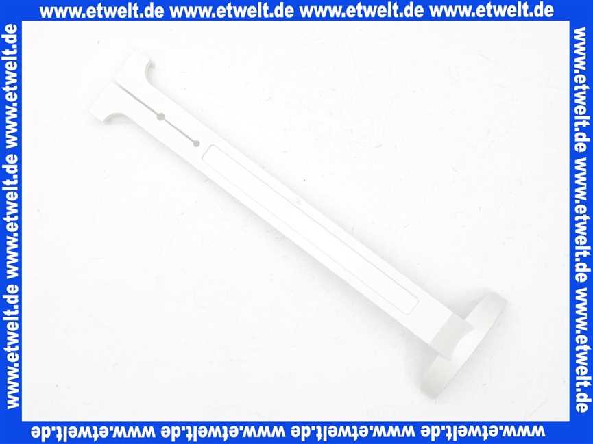 504624 Burda Wasserpegelstab Niederhalter zu Ablaufglocke für Spükasten