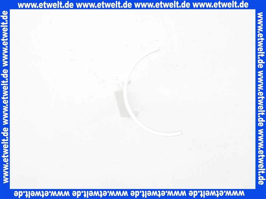 504624 Burda Wasserpegelstab Niederhalter zu Ablaufglocke für Spükasten