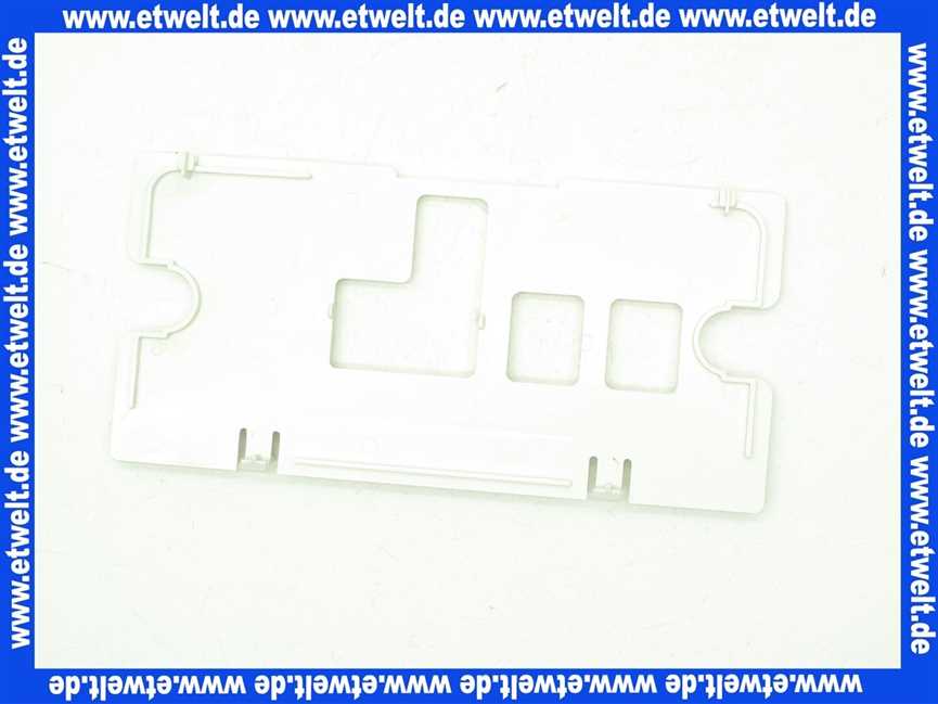 932011 Burda Revisionsplatte zu UP Spülkasten