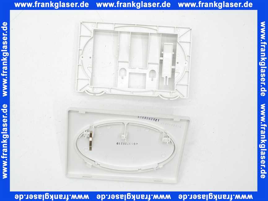 T611 Burda Betätigungsplatte, weiß