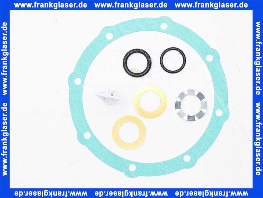 019001060 Dichtungssatz Centra ZR/DR DN 125-200 komplett mit Federscheibe und Druckschraube